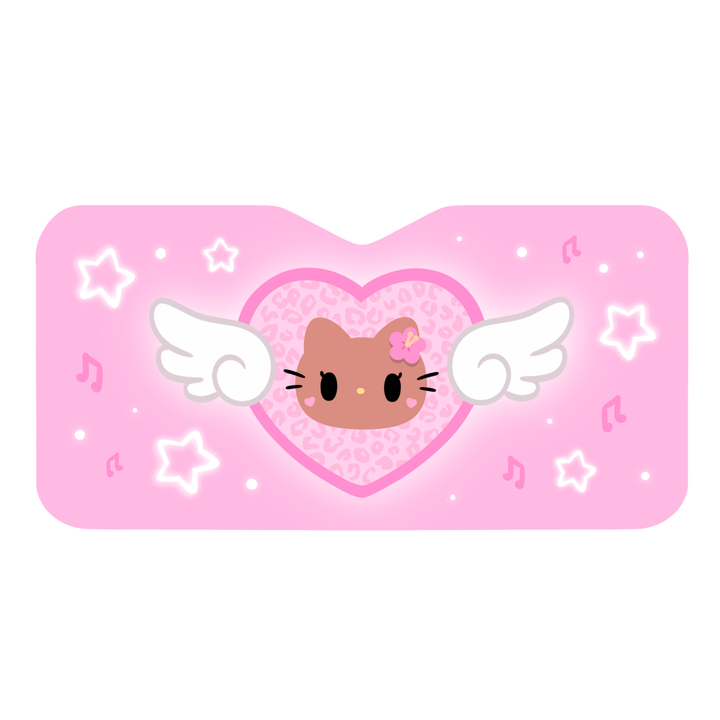 TAN ANGEL CAR SUNSHADE
