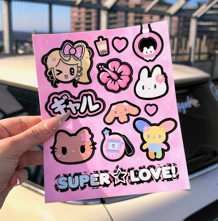 HEISEI GAL DECAL SET