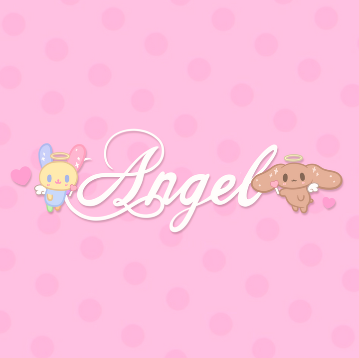 'ANGEL' vinyl banner