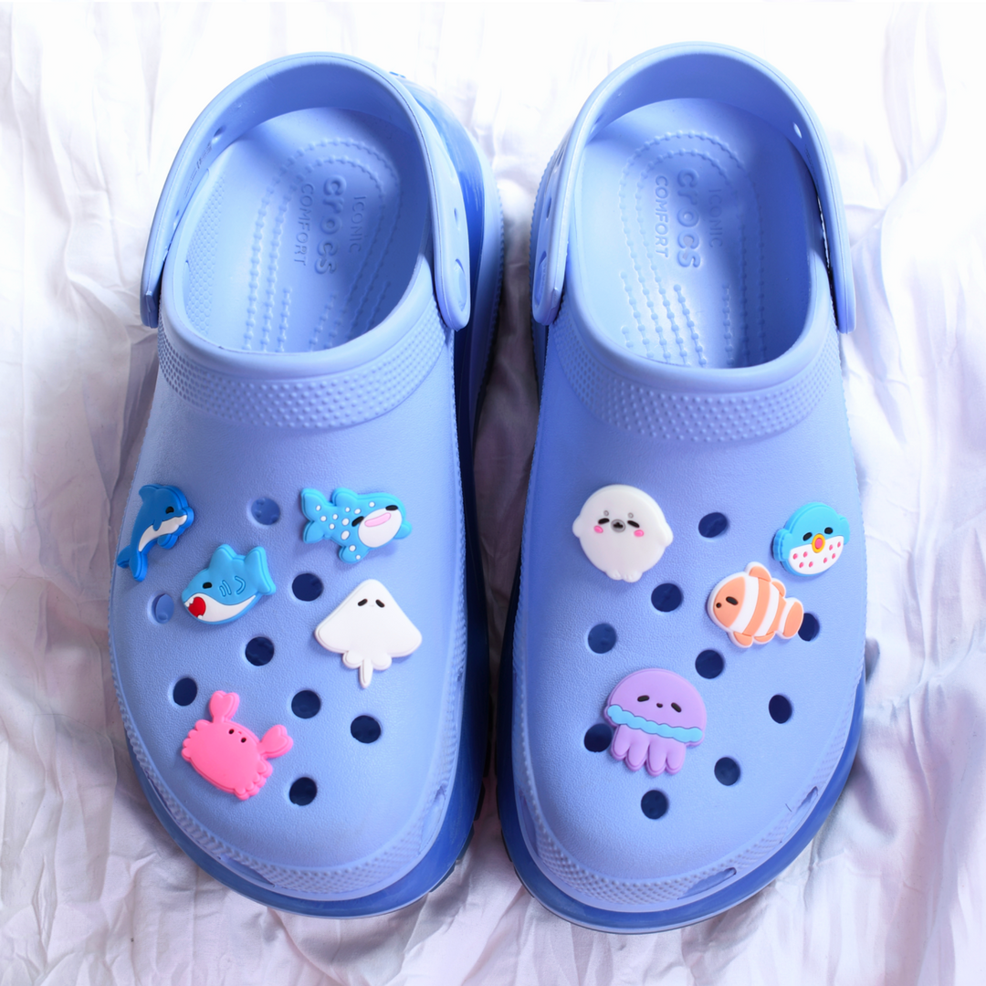 SEA CREATURES SHOE CHARMS