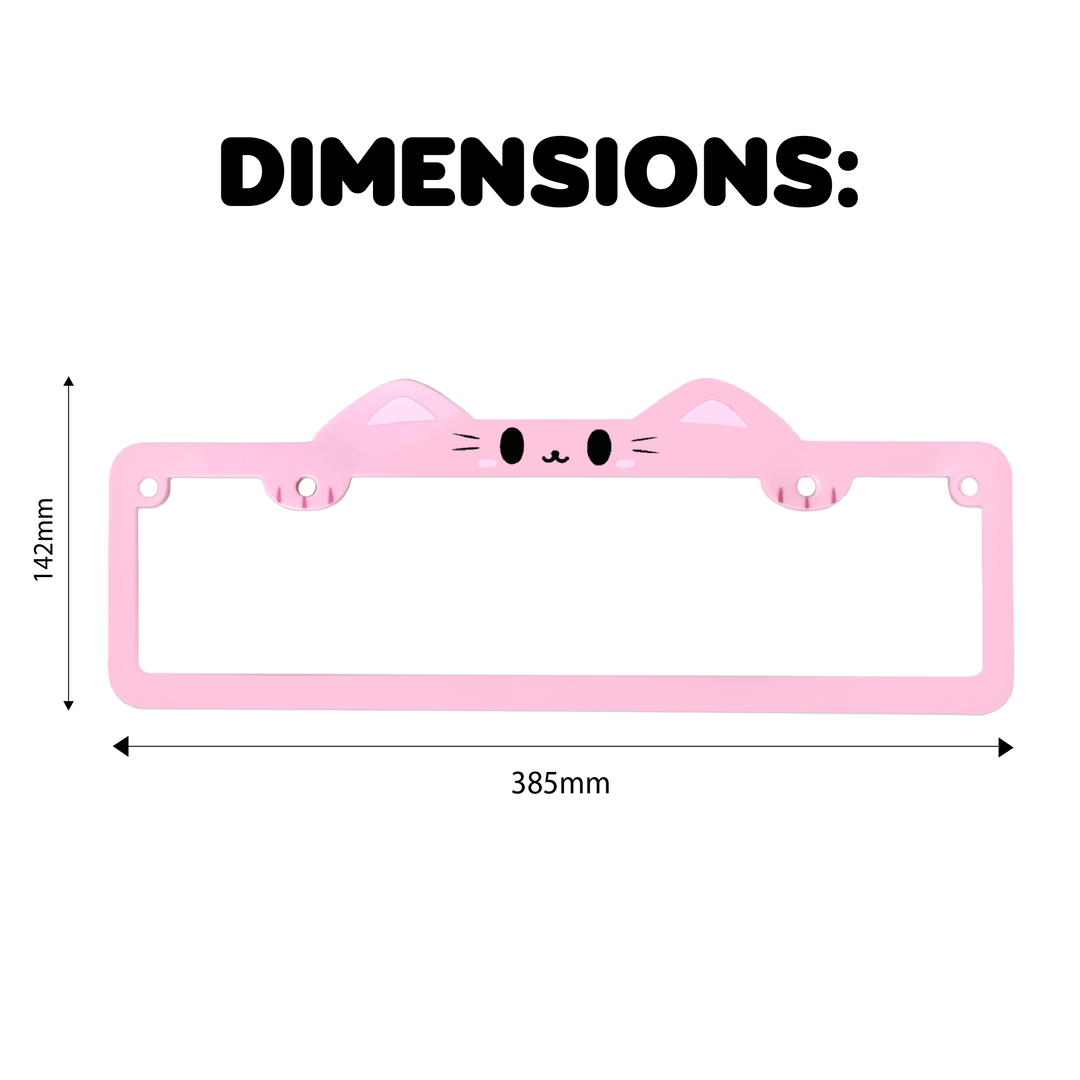 LEOPARD PLATE FRAME