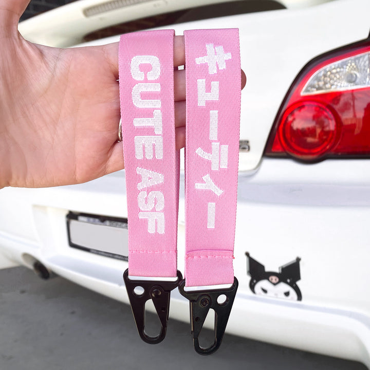 CUTE ASF LANYARD (PINK)
