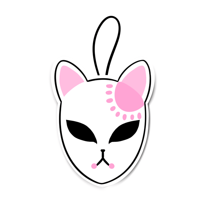 FOX MASK AIR FRESHENER PINK