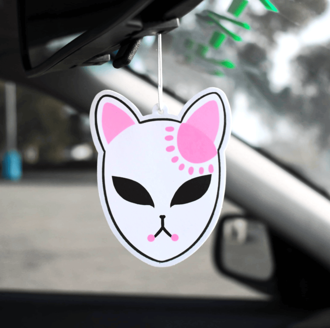 FOX MASK AIR FRESHENER PINK