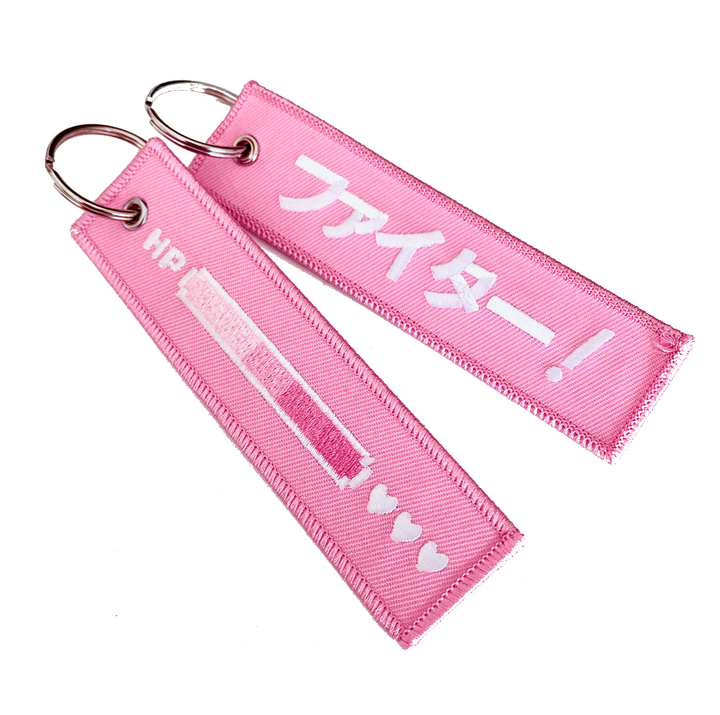 FIGHTER JET TAG (PINK)