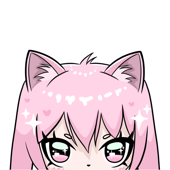 CYBER KITTY PEEKER