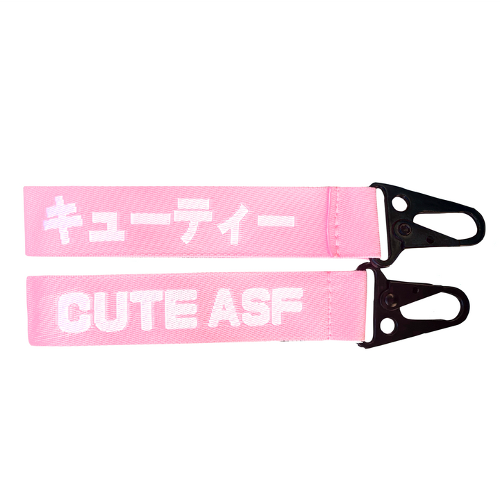 CUTE ASF LANYARD (PINK)