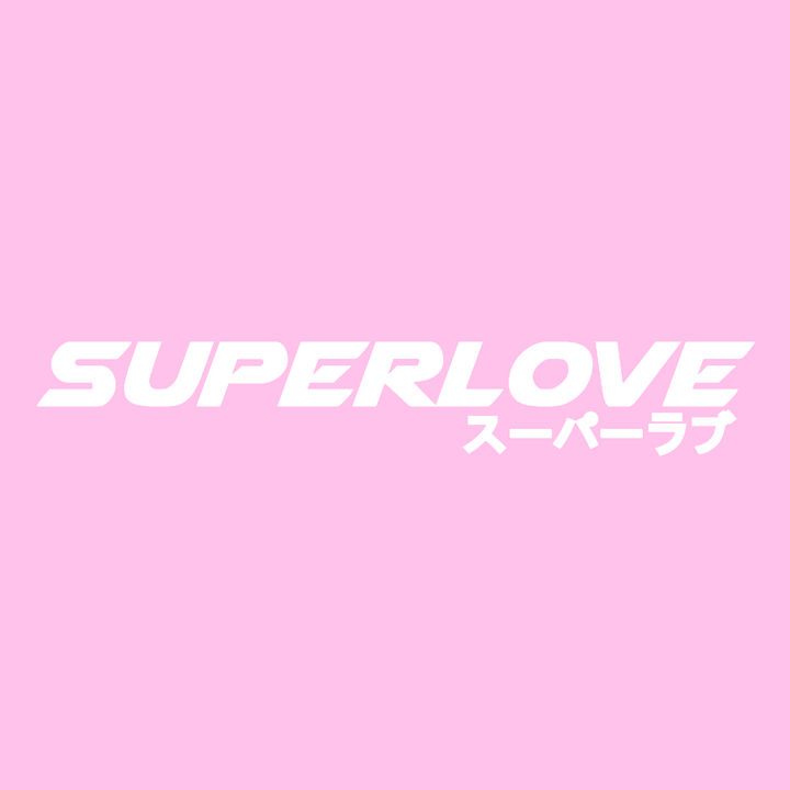 SUPERLOVE DIE-CUT BANNER (PRE-ORDER)
