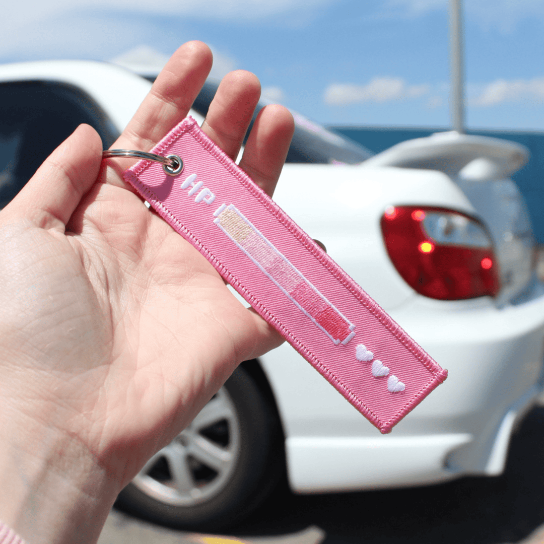 FIGHTER JET TAG (PINK)
