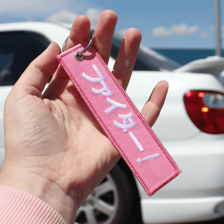 FIGHTER JET TAG (PINK)