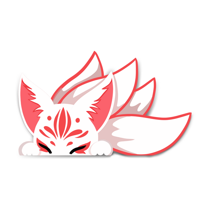 RED 'KITSUNE' PEEKER