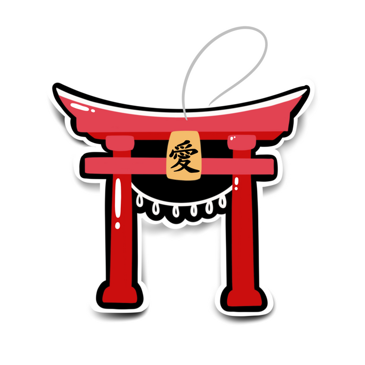 TORII GATE AIR FRESHENER RED