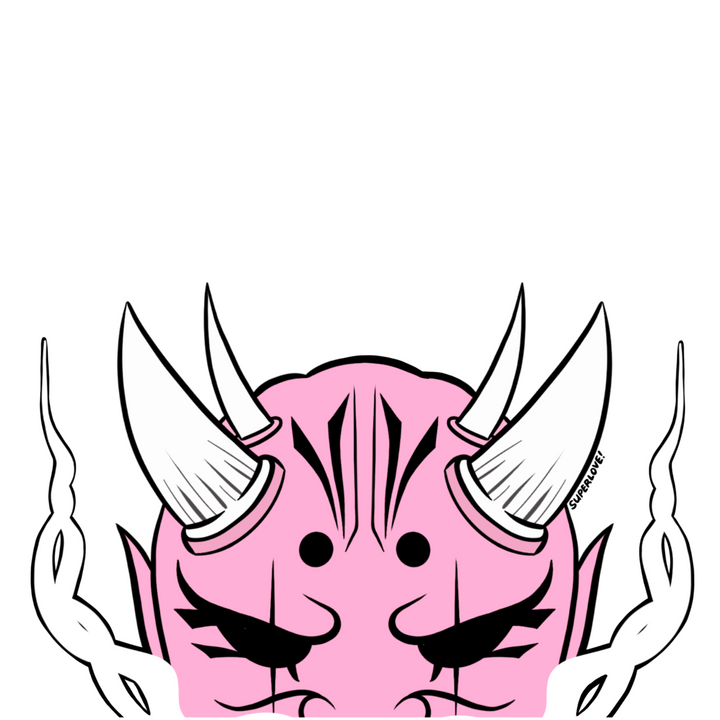 ONI MASK PEEKER