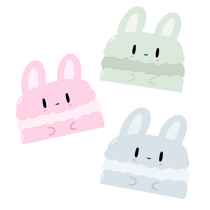 MACARON BUNNY PEEKER